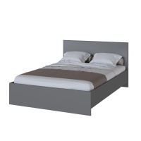 плейона кровать 1,4 графит серый