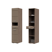 Пенал Симба с ящиком (Ясень шимо темный/Кофе с молоком)