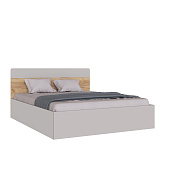 Кровать Вегас 1.6 (Кашемир/Дуб крафт золотой)