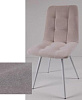 Стул обеденный Найс велюр (Серо-бежевый velutto 08/Белый конус)