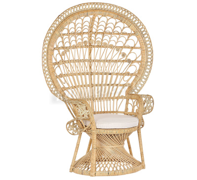 Кресло RJG-J-974 (Ротанг №4, ткань KSVW)