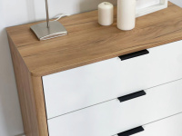 Комод Адам элемент 1 дуб крафт белое дерево Комод Адам элемент 1 дуб крафт белое дерево