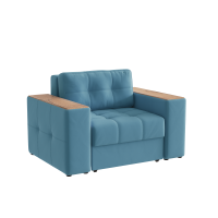 Кресло кровать Виконт_Светлоголубой