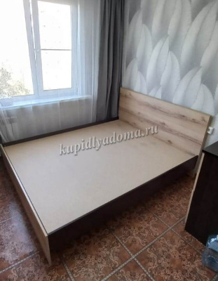 Кровать Плейона 1.4 (Венге/Дуб делано)