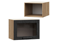 Шкаф верхний ШВГСП 500 Кухня Ксения (Белый глянец)