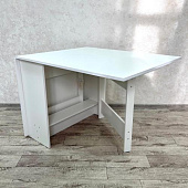 Стол-книжка Тэкс (Белый древесные поры)