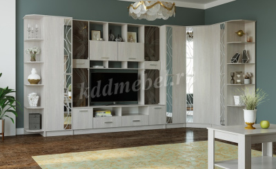 Шкаф угловой Сабина (Анкор светлый)