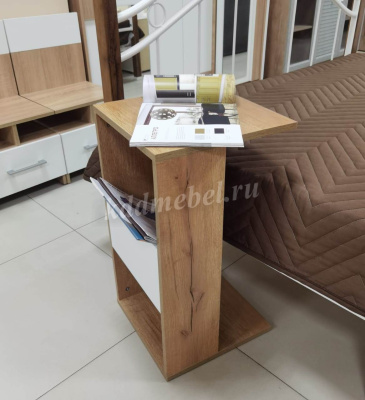 Полка Ион-1 (Крафт/Белый)