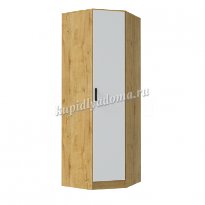 Шкаф угловой Эра (Дуб вотан/Белый)