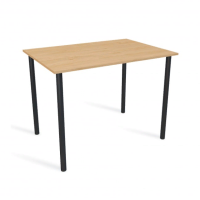 Стол не раздвижной Слим (Дуб Черный гладкий)