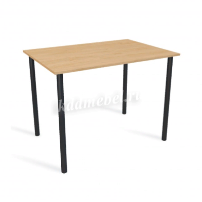 Стол обеденный Слим (Дуб/Черный)