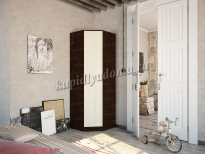 Шкаф угловой Эра (Венге/Лоредо)