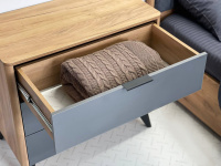 Комод Адам элемент 3 дуб крафт графит Комод Адам элемент 3 дуб крафт графит