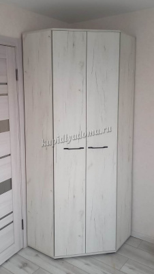 Шкаф угловой Италия (Крафт белый)