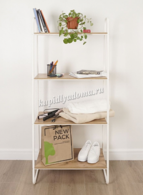 Стеллаж Скандинавия-24 (Белый)   