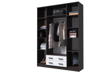 Шкаф Квадро Венге открытый Шкаф Квадро Венге открытый