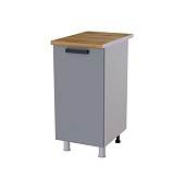 Шкаф нижний 4Р кухня Тоскана без столешницы (Белый/Дуб крафт золотой)