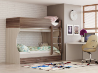Кровать двухярусная Д2 комната Кровать двухярусная Д2 комната