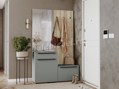 Люмьер Вешалка 900 (Дуб сонома)