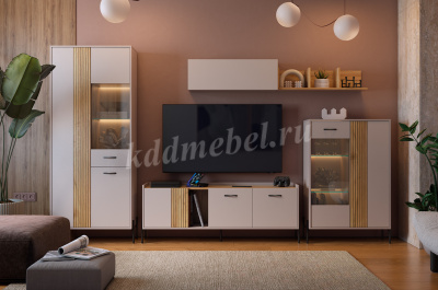 Шкаф навесной Доминика  (Кашемир)