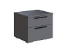 Тумба прикроватная Люмьер (Графит)