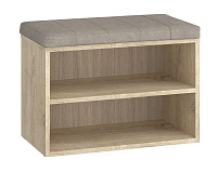 Тумба для обуви София-8 (Дуб сонома/Ткань 468)