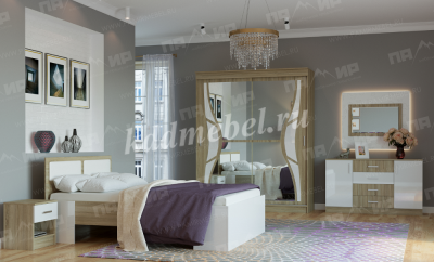 Шкаф-купе Альянс Бабочка 2000 (Дуб сонома)