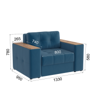 Кресло кровать ави_Атлантида