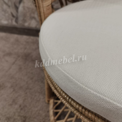 Кресло RJG-J-974 (Ротанг №4, ткань KSVW)