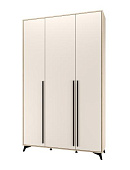 Шкаф Ева 1300 3С (Дуб экспресив песочный/Сатин)