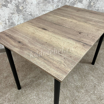 Стол обеденный Слим (Дуб/Черный)