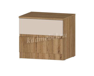 Тумба прикроватная Ленора (Дуб вотан/Кашемир)