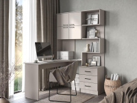 Компьютерный стол Брауни Левый Кашемир