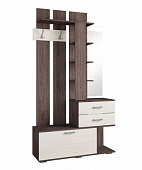 Прихожая Бриз-01 (Анкор темный/Анкор белый)