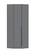 Шкаф угловой Мадрид угол скос (Графит серый)