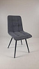 Стул обеденный Найс велюр (Серый california 975/Черный конус)