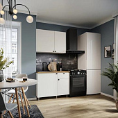 Кухня Ева 100 (Белый шагрень)