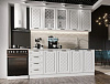 Кухня Агава 2,0 б/м, б/с (Акация белая)