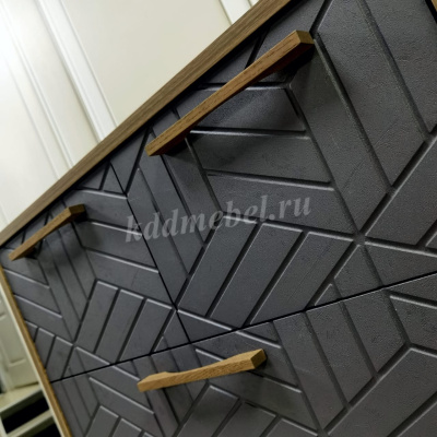 Комод Амстердам (Дуб самдал/Серый графит)