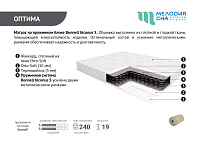 Матрас Оптима 700*1900