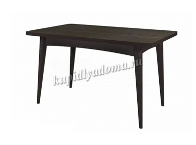 Стол обеденный раскладной Ялта-2 (Анкор темный/Опора цилиндрическая)