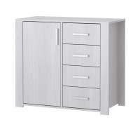 Комод с дверкой МС Сопрано анкор светлый