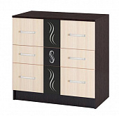 Комод Эрика (Венге/Дуб молочный)